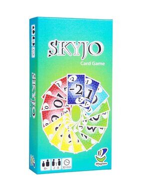 NIP | SKYJO Strategic Card Game for Kids & Adults Family Night Travel Game | New
